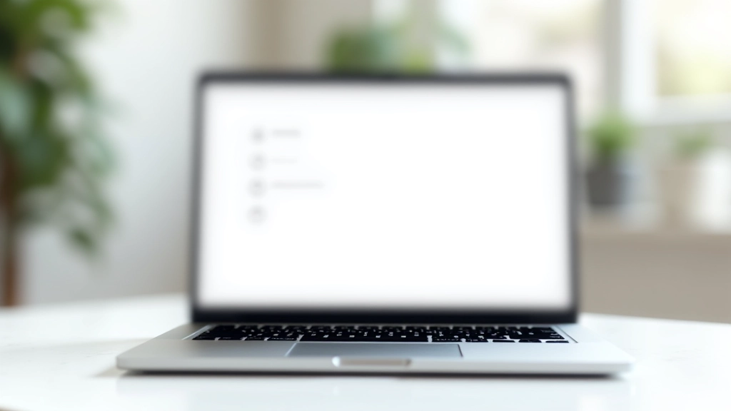 Écran d'ordinateur montrant une interface de plateforme de sondages avec des questions et des options de réponse