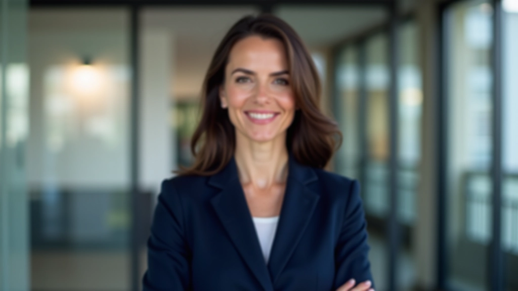 Sophie Martin, experte en sondages rémunérés, portrait professionnel au bureau